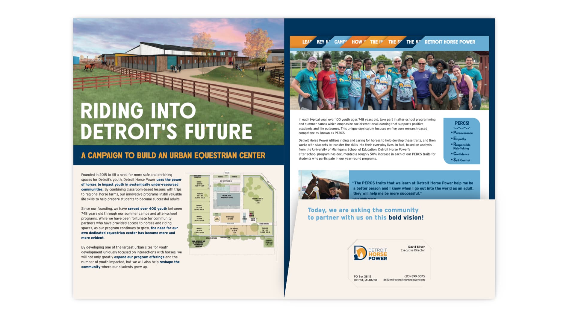 Inside of Detroit Horse Power folder